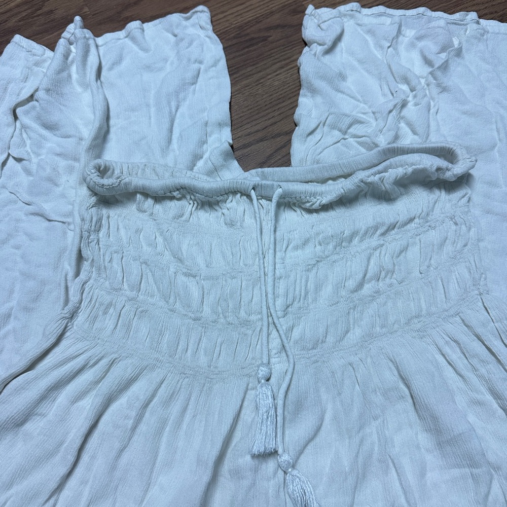 O'Neill White Off-Shoulder Top